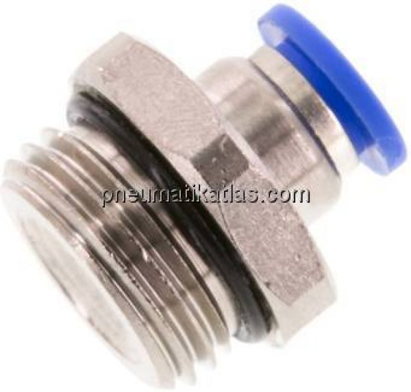 Gerader Steckanschluss G 1/2"-8mm, IQS-Standard Gerader Steckanschluss G 1/2"-8mm, IQS-Standard