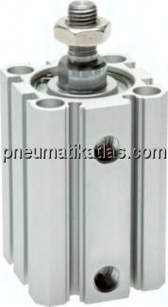 ISO 21287-Zylinder, doppeltw., Kolben 40mm, Hub 30mm