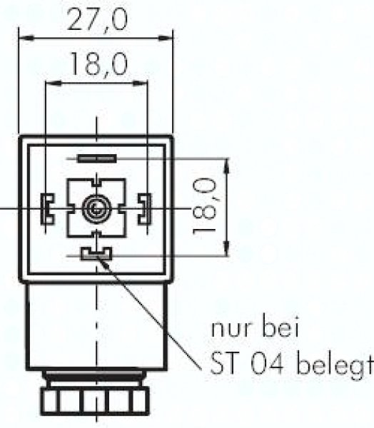 Magnetspule für Magnetventil 230 V AC, Bauf. A, Steckergr.3